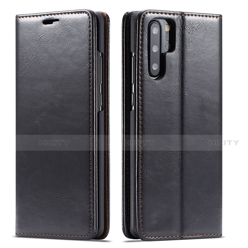 Funda de Cuero Cartera con Soporte Carcasa T01 para Huawei P30 Pro New Edition