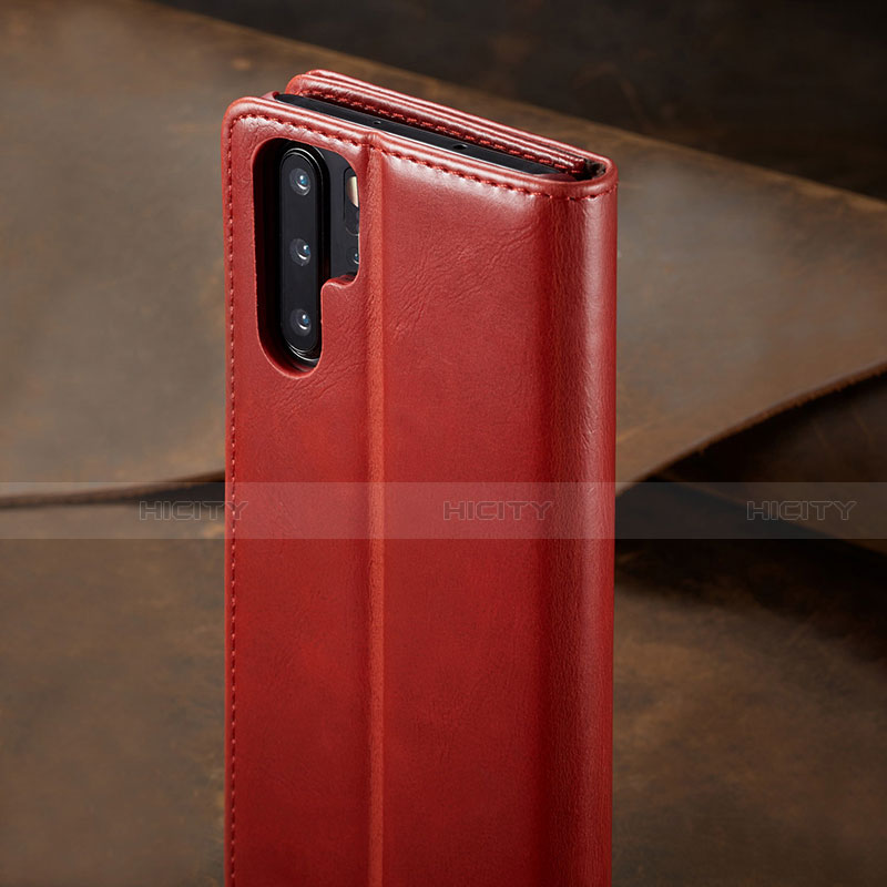 Funda de Cuero Cartera con Soporte Carcasa T01 para Huawei P30 Pro New Edition