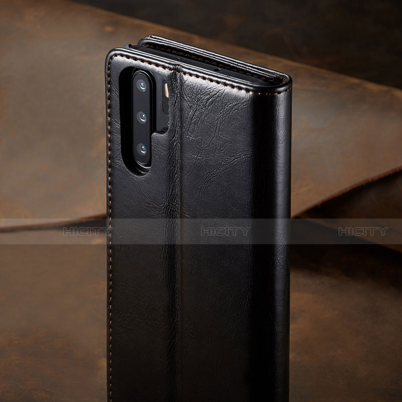 Funda de Cuero Cartera con Soporte Carcasa T01 para Huawei P30 Pro New Edition