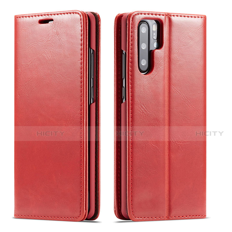 Funda de Cuero Cartera con Soporte Carcasa T01 para Huawei P30 Pro New Edition