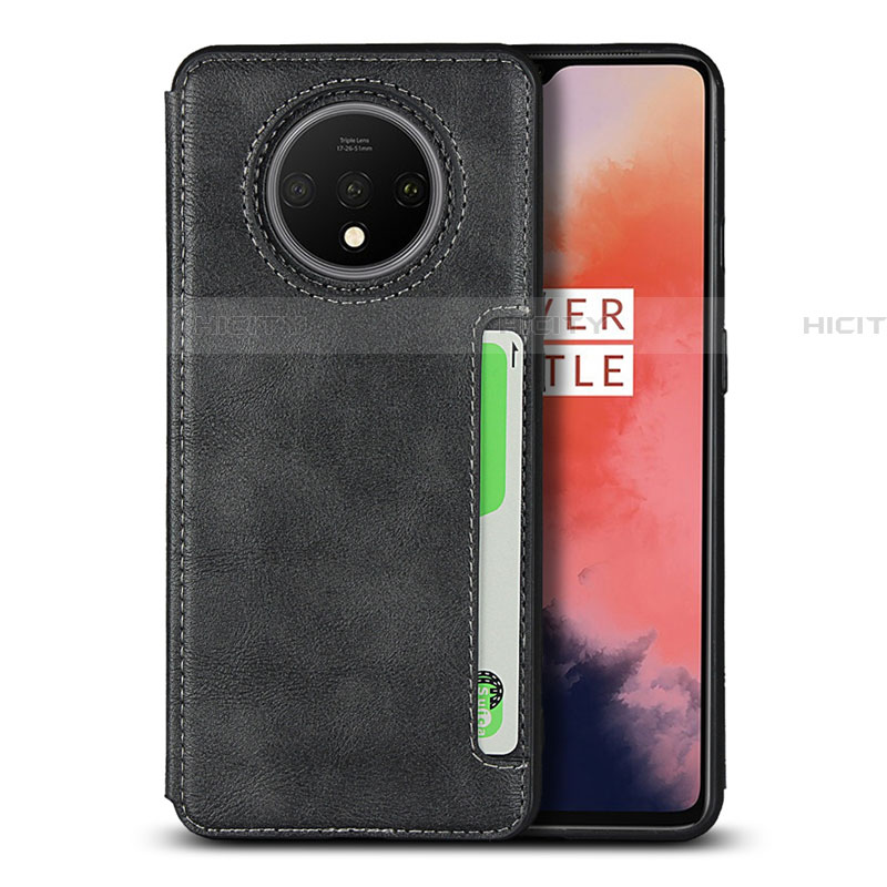 Funda de Cuero Cartera con Soporte Carcasa T01 para OnePlus 7T