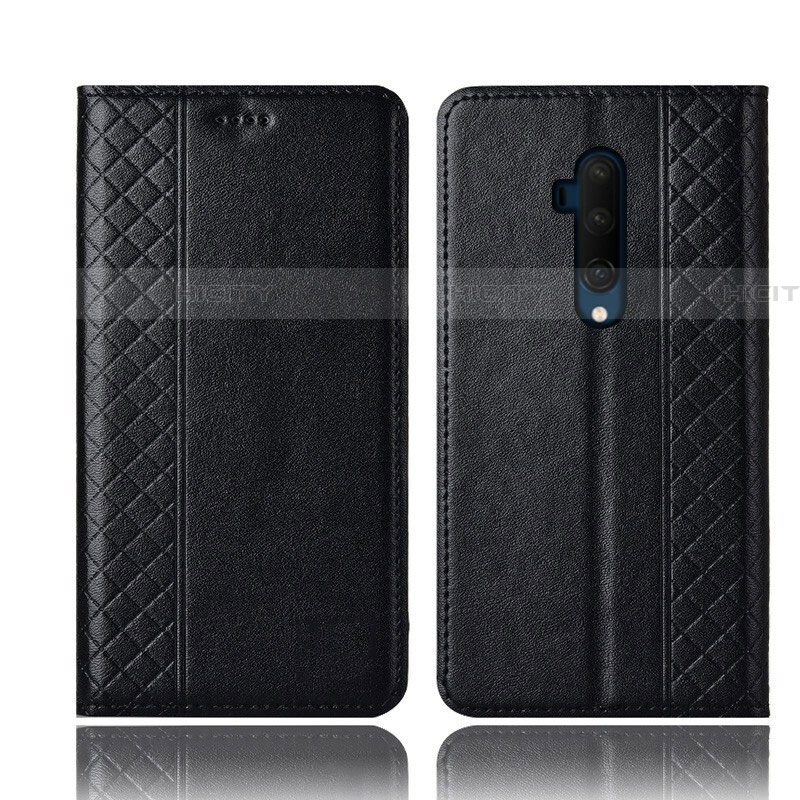 Funda de Cuero Cartera con Soporte Carcasa T01 para OnePlus 7T Pro