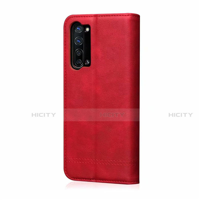 Funda de Cuero Cartera con Soporte Carcasa T01 para Oppo K7 5G