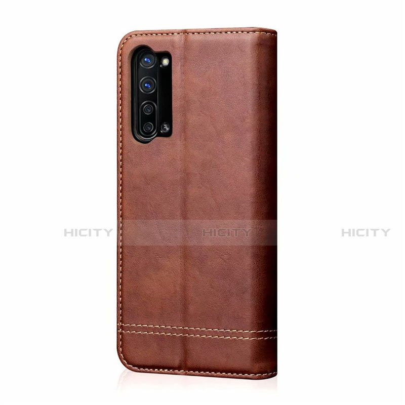 Funda de Cuero Cartera con Soporte Carcasa T01 para Oppo K7 5G