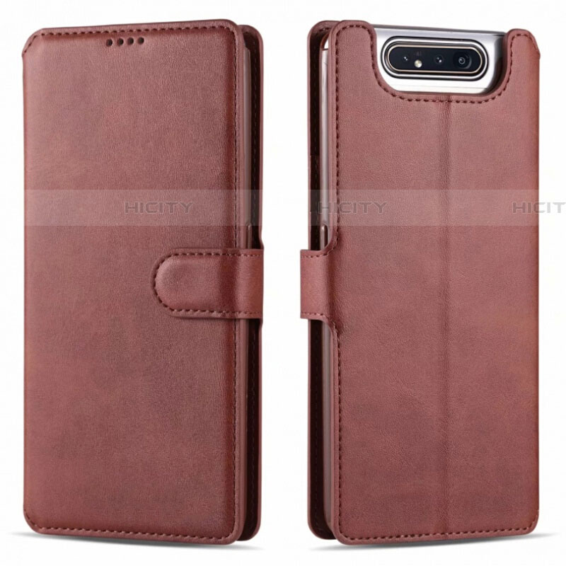 Funda de Cuero Cartera con Soporte Carcasa T01 para Samsung Galaxy A90 4G