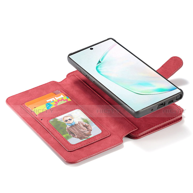 Funda de Cuero Cartera con Soporte Carcasa T01 para Samsung Galaxy Note 10