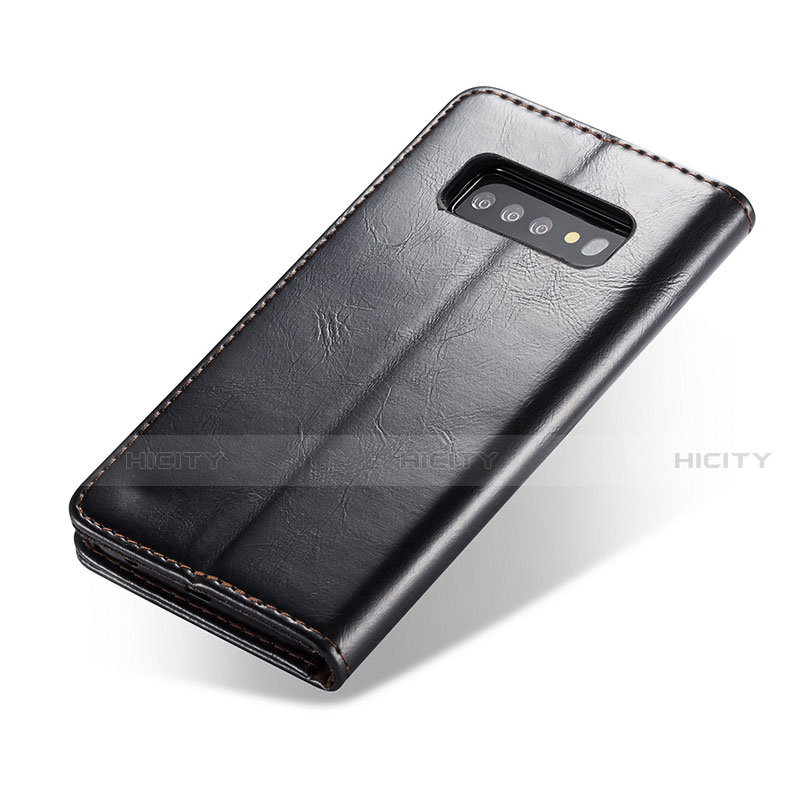 Funda de Cuero Cartera con Soporte Carcasa T01 para Samsung Galaxy S10