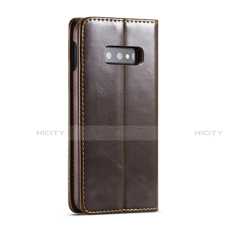 Funda de Cuero Cartera con Soporte Carcasa T01 para Samsung Galaxy S10e