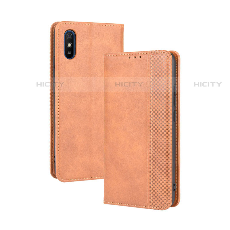 Funda de Cuero Cartera con Soporte Carcasa T01 para Xiaomi Redmi 9A