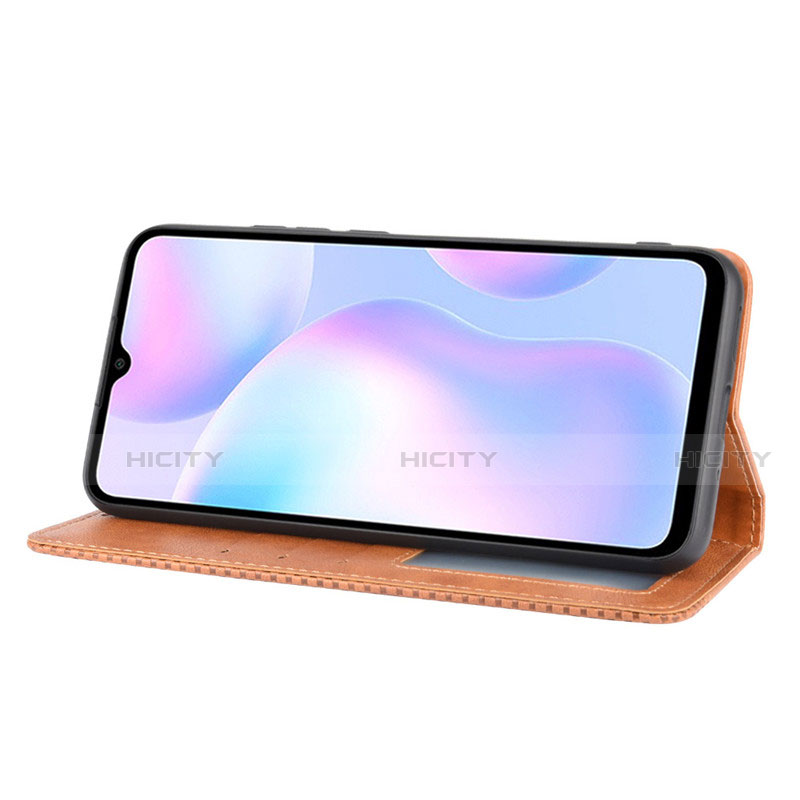 Funda de Cuero Cartera con Soporte Carcasa T01 para Xiaomi Redmi 9i