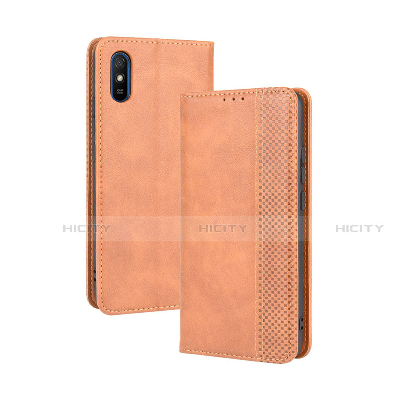 Funda de Cuero Cartera con Soporte Carcasa T01 para Xiaomi Redmi 9i