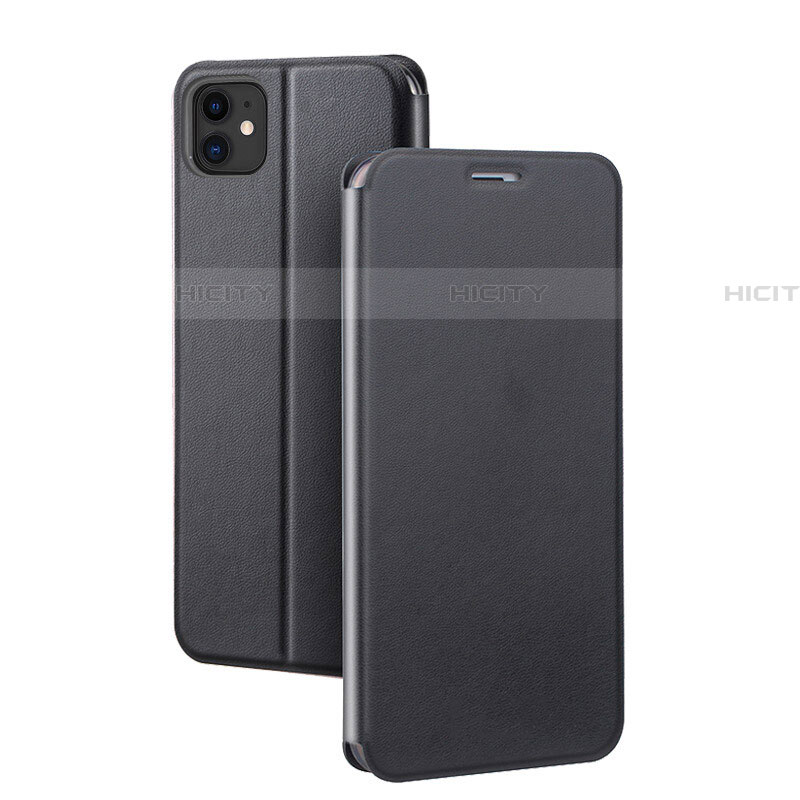 Funda de Cuero Cartera con Soporte Carcasa T02 para Apple iPhone 11