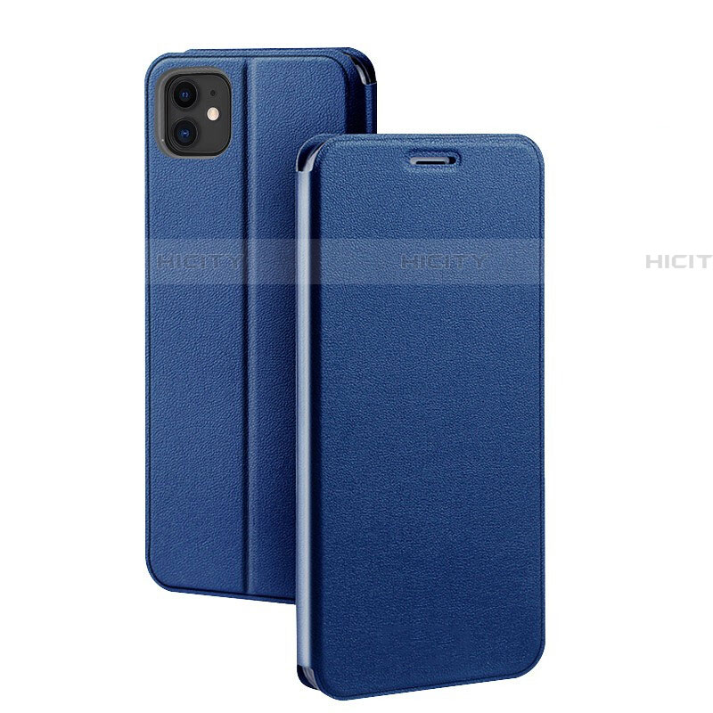 Funda de Cuero Cartera con Soporte Carcasa T02 para Apple iPhone 11