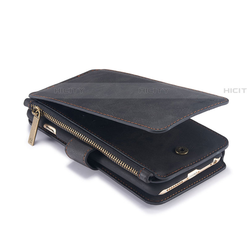 Funda de Cuero Cartera con Soporte Carcasa T02 para Apple iPhone 6 Plus