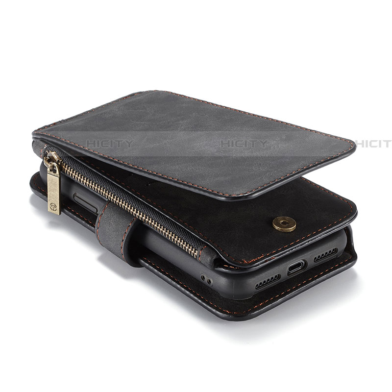 Funda de Cuero Cartera con Soporte Carcasa T02 para Apple iPhone Xs