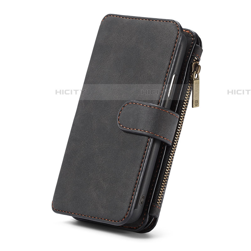 Funda de Cuero Cartera con Soporte Carcasa T02 para Apple iPhone Xs