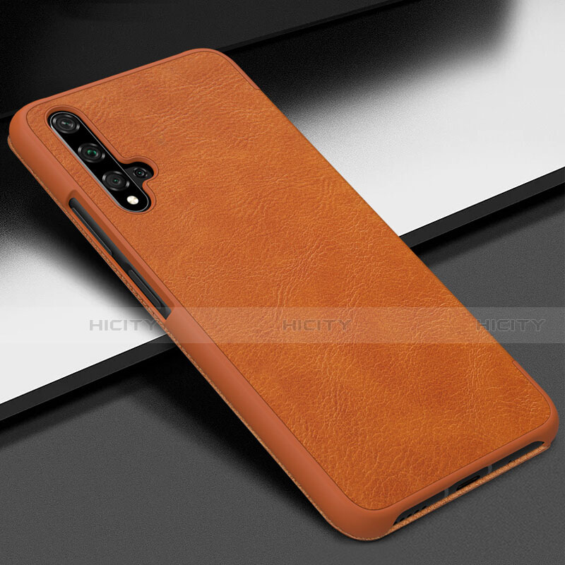 Funda de Cuero Cartera con Soporte Carcasa T02 para Huawei Honor 20