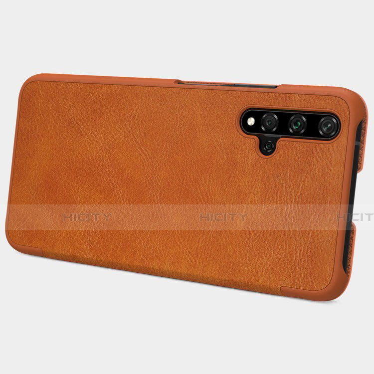 Funda de Cuero Cartera con Soporte Carcasa T02 para Huawei Honor 20