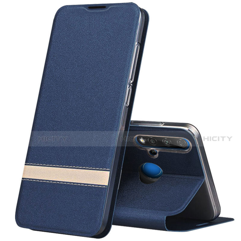 Funda de Cuero Cartera con Soporte Carcasa T02 para Huawei P20 Lite (2019)