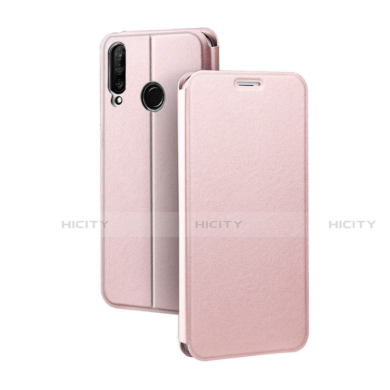 Funda de Cuero Cartera con Soporte Carcasa T02 para Huawei P30 Lite