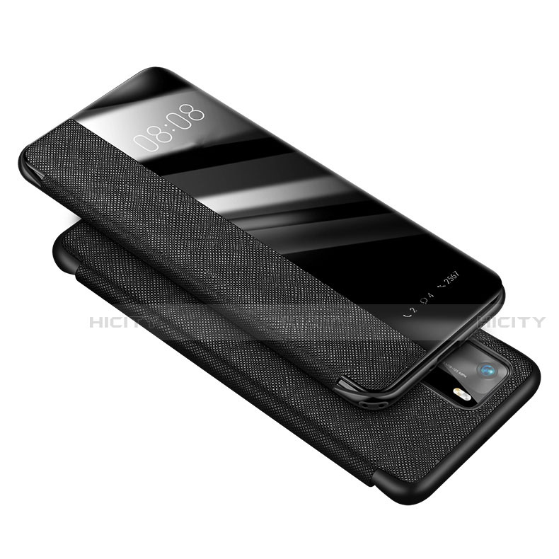 Funda de Cuero Cartera con Soporte Carcasa T02 para Huawei P40 Pro