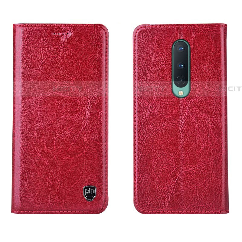 Funda de Cuero Cartera con Soporte Carcasa T02 para OnePlus 8