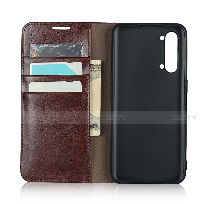 Funda de Cuero Cartera con Soporte Carcasa T02 para Oppo A91