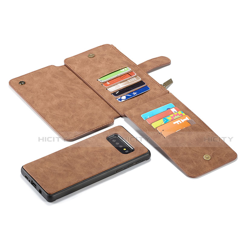 Funda de Cuero Cartera con Soporte Carcasa T02 para Samsung Galaxy S10 5G