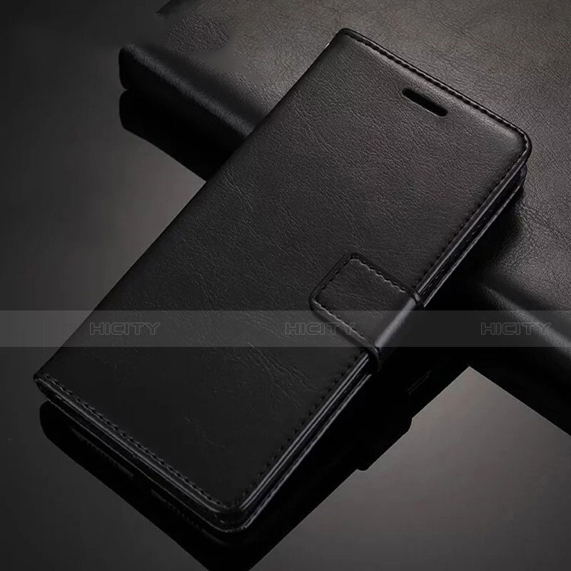 Funda de Cuero Cartera con Soporte Carcasa T02 para Xiaomi Redmi Note 8 (2021) Negro