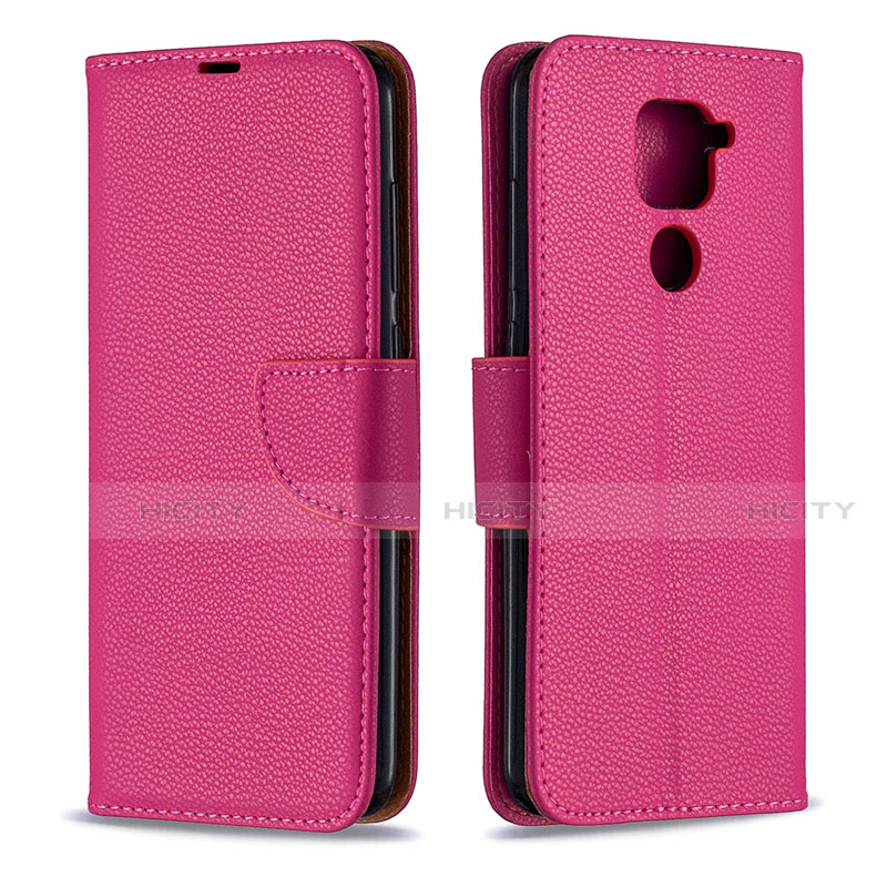 Funda de Cuero Cartera con Soporte Carcasa T02 para Xiaomi Redmi Note 9