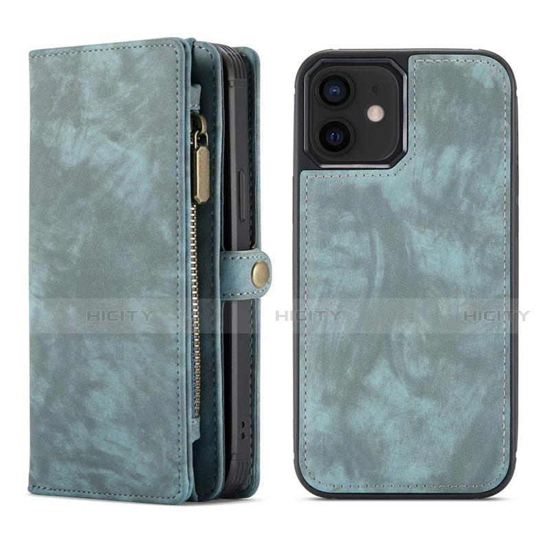 Funda de Cuero Cartera con Soporte Carcasa T03 para Apple iPhone 12