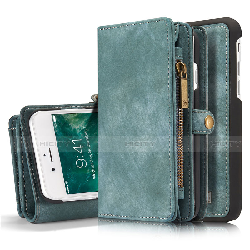 Funda de Cuero Cartera con Soporte Carcasa T03 para Apple iPhone SE3 ((2022))