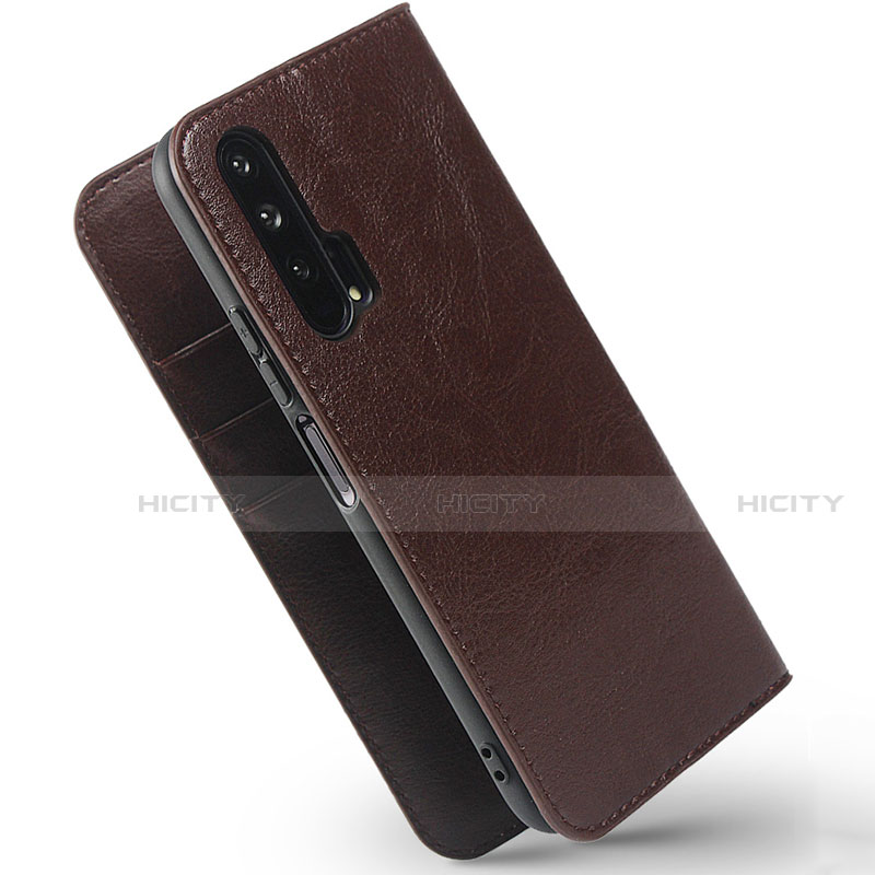 Funda de Cuero Cartera con Soporte Carcasa T03 para Huawei Honor 20 Pro