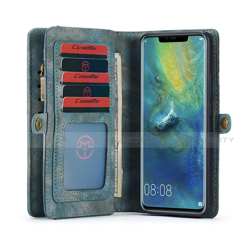 Funda de Cuero Cartera con Soporte Carcasa T03 para Huawei Mate 20 Pro