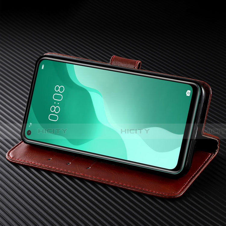 Funda de Cuero Cartera con Soporte Carcasa T03 para Huawei Nova 7 SE 5G