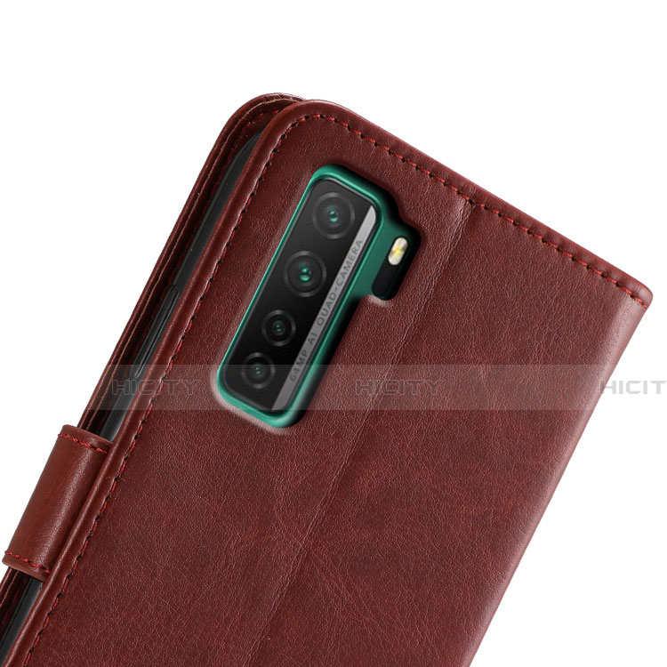 Funda de Cuero Cartera con Soporte Carcasa T03 para Huawei Nova 7 SE 5G