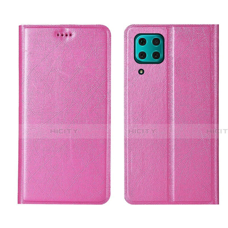 Funda de Cuero Cartera con Soporte Carcasa T03 para Huawei Nova 7i