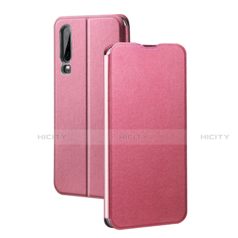 Funda de Cuero Cartera con Soporte Carcasa T03 para Huawei P30