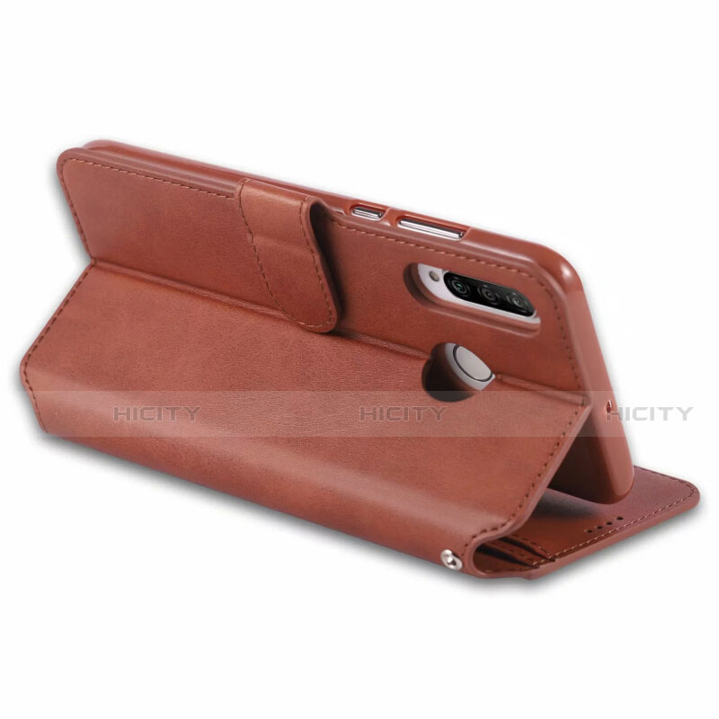 Funda de Cuero Cartera con Soporte Carcasa T03 para Huawei P30 Lite XL