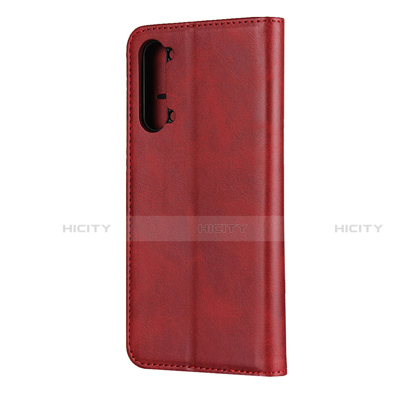 Funda de Cuero Cartera con Soporte Carcasa T03 para Oppo A91