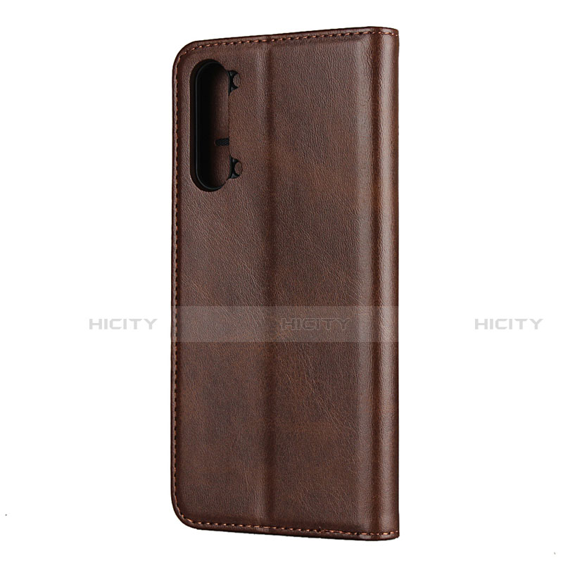 Funda de Cuero Cartera con Soporte Carcasa T03 para Oppo F15