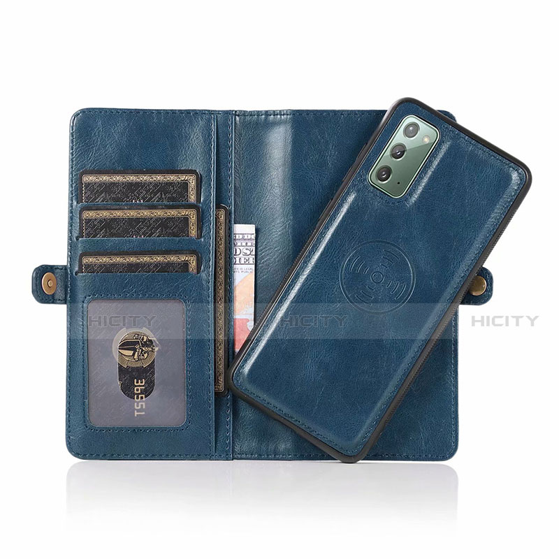 Funda de Cuero Cartera con Soporte Carcasa T03 para Samsung Galaxy Note 20 5G