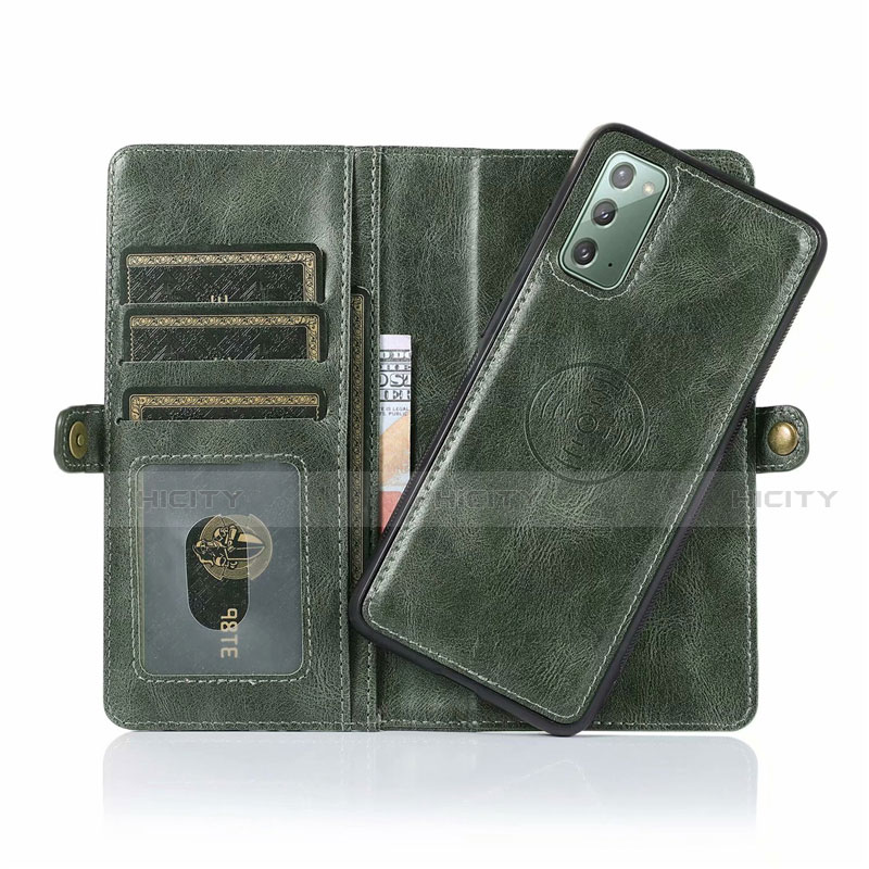 Funda de Cuero Cartera con Soporte Carcasa T03 para Samsung Galaxy Note 20 5G