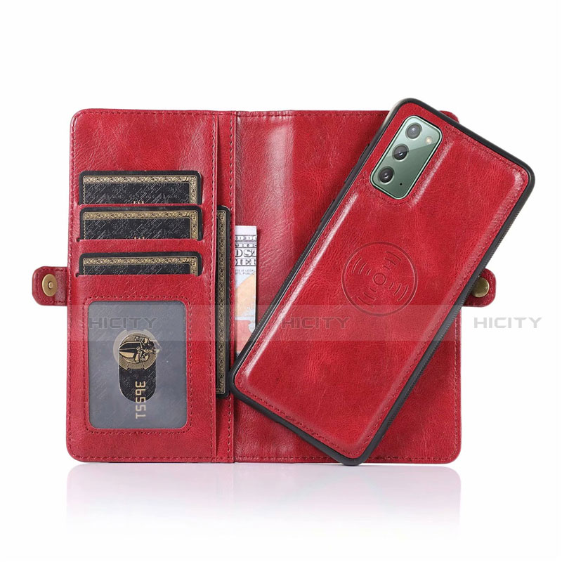 Funda de Cuero Cartera con Soporte Carcasa T03 para Samsung Galaxy Note 20 5G