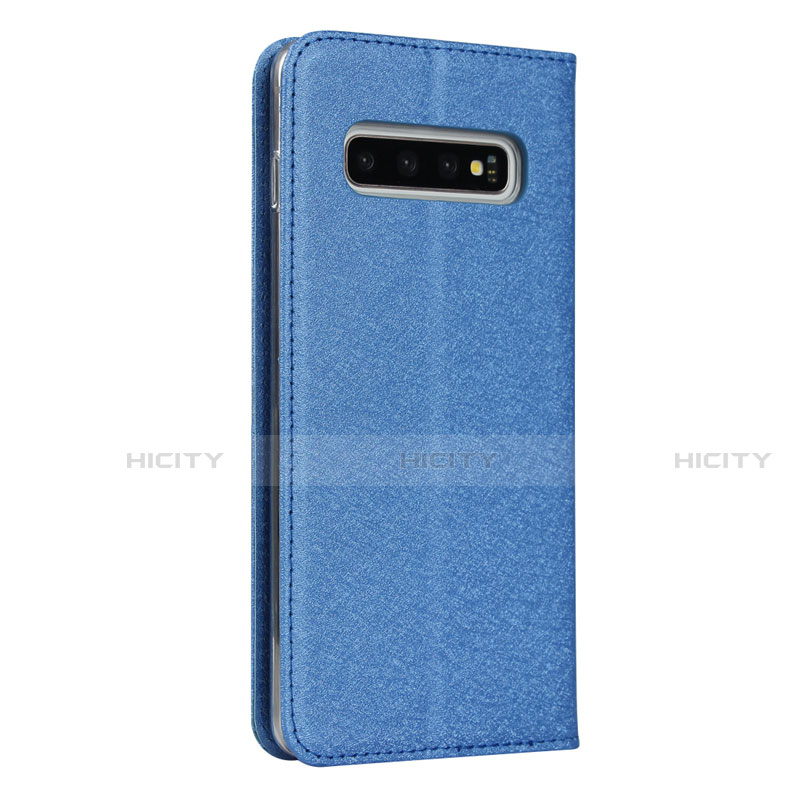 Funda de Cuero Cartera con Soporte Carcasa T03 para Samsung Galaxy S10