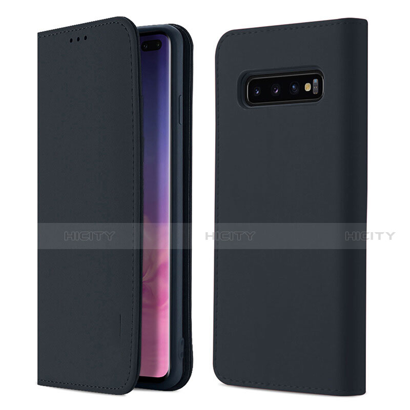 Funda de Cuero Cartera con Soporte Carcasa T03 para Samsung Galaxy S10 Plus