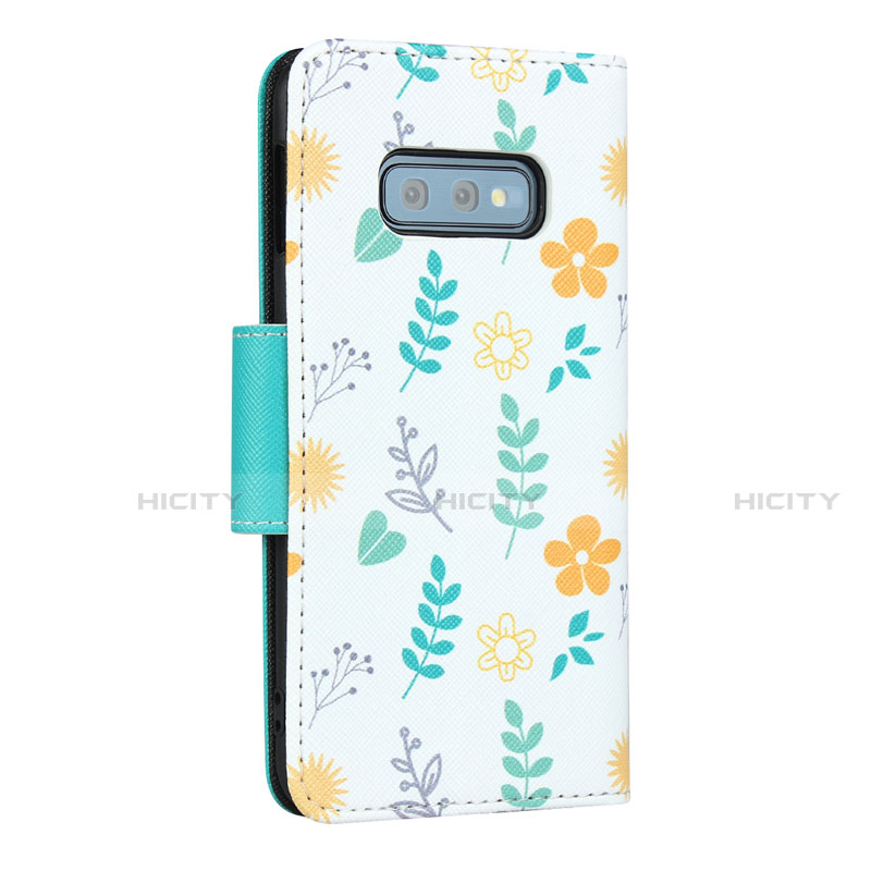 Funda de Cuero Cartera con Soporte Carcasa T03 para Samsung Galaxy S10e