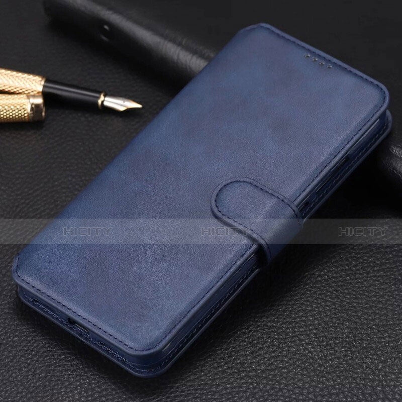 Funda de Cuero Cartera con Soporte Carcasa T03 para Xiaomi Mi 9T Azul