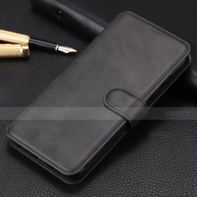 Funda de Cuero Cartera con Soporte Carcasa T03 para Xiaomi Mi 9T Pro Negro