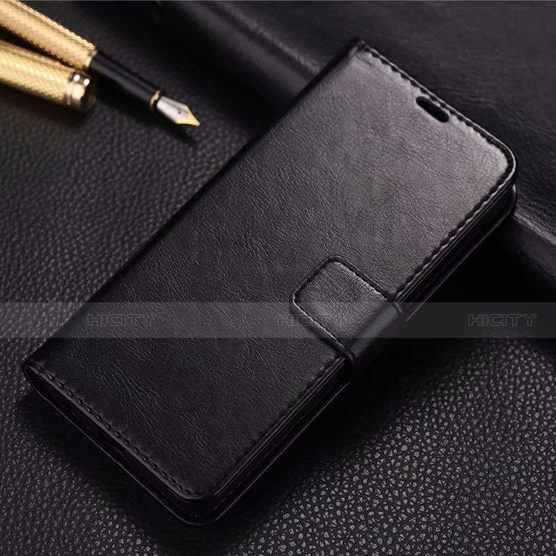 Funda de Cuero Cartera con Soporte Carcasa T03 para Xiaomi Mi A3 Negro